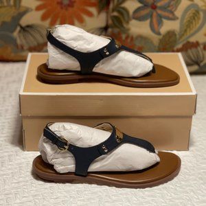 Navy Blue Thong Sandal